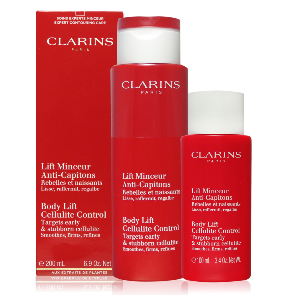 CLARINS克蘭詩 紅魔束身體緊緻精華200ml+100ml