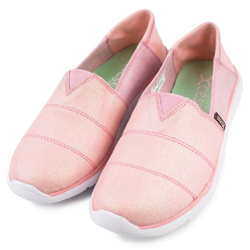 XCESS-女休閒鞋GW049PIN-星空粉紅