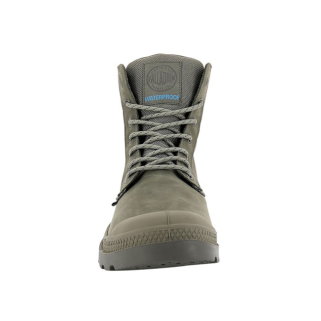 Palladium Pampa sport CUFF WPN靴-女-灰綠