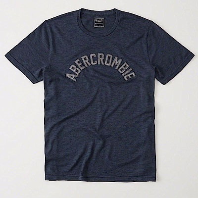 af a&f Abercrombie & Fitch 短袖 T恤 藍色 0606