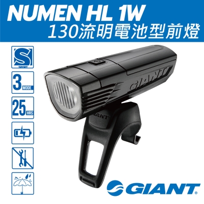 GIANT NUMEN HL1 自行車前燈