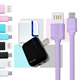 HOCAR MICRO USB 專用LED雙USB旅充頭+雙面傳輸耐拉線 旅充組 product thumbnail 1