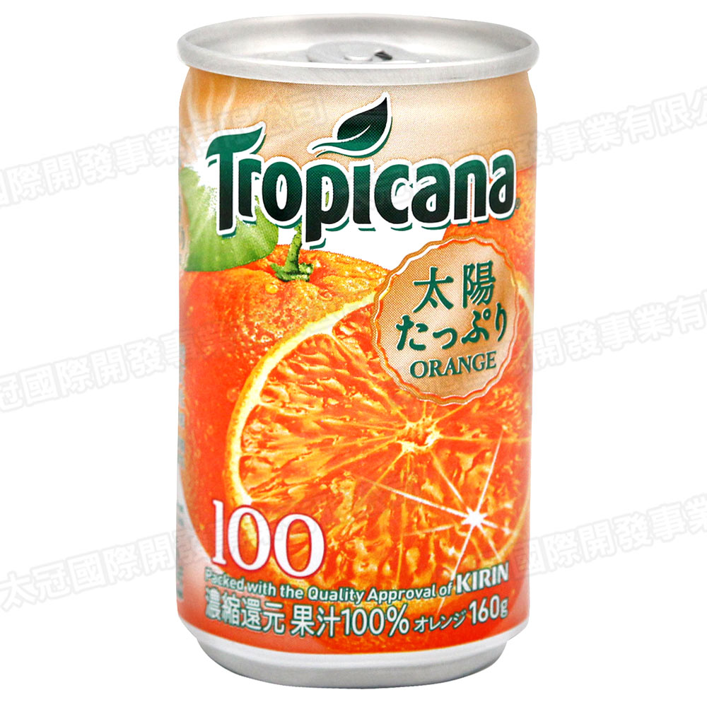 KIRIN 純品果汁-橘子(160gx6罐)