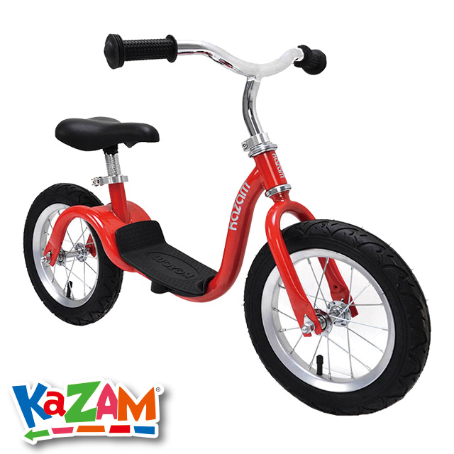 【 美國 KAZAM 】 兒童平衡 學習最佳幫手 平衡滑步車- 紅色