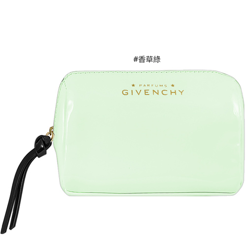 GIVENCHY 紀梵希 PARFUMS漆皮美妝包