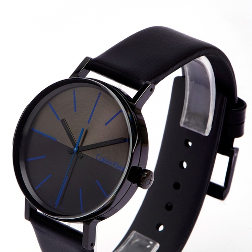 CK Calvin Klein Boost 簡約時尚款手錶-灰與黑面/41mm
