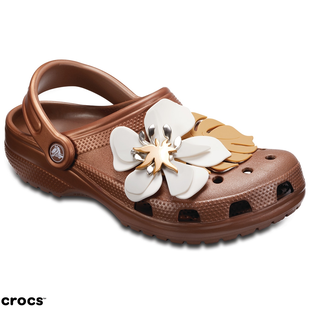 Crocs 卡駱馳 (中性鞋) 經典花朵克駱格 205248-854