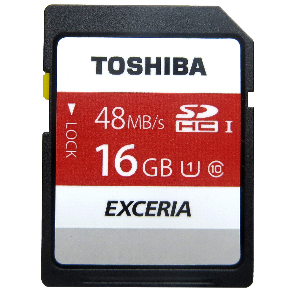Toshiba  16GB SDHC UHS-1 C10 R48MB
