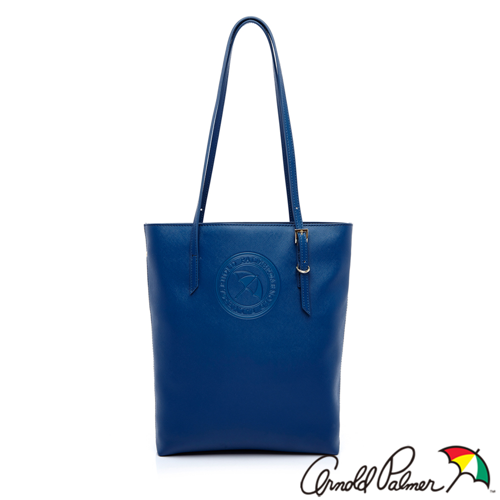 Arnold Palmer雨傘 - 優雅印記系列 - 購物袋(長型) - 藍色