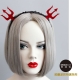 摩達客 萬聖節派對頭飾-紅黑小惡魔爪創意造型髮箍 product thumbnail 1