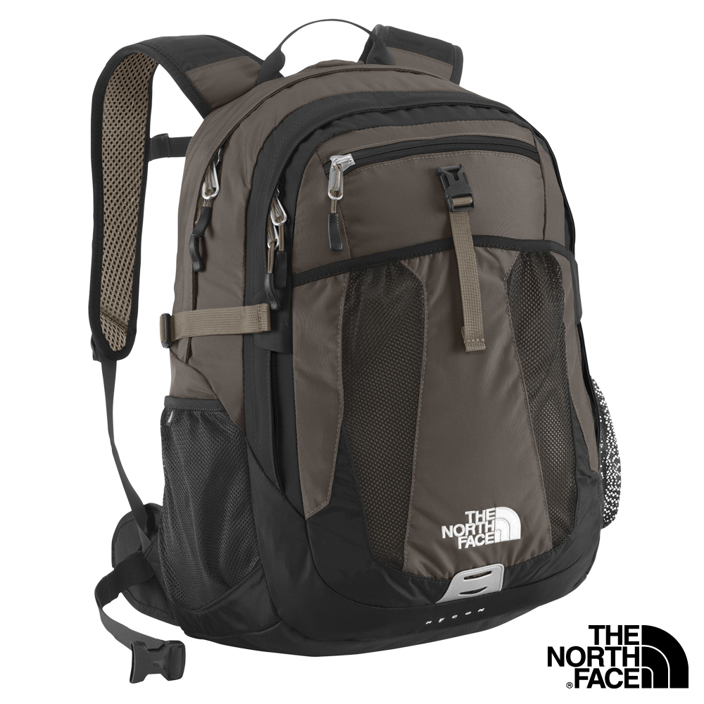 The North Face RECON 15吋電腦背包 抗撕裂咖啡褐