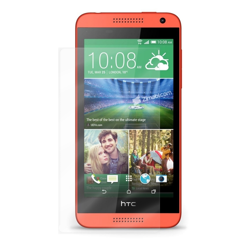 D&A HTC Desire 610專用日本頂級HC螢幕保護貼(鏡面抗刮)