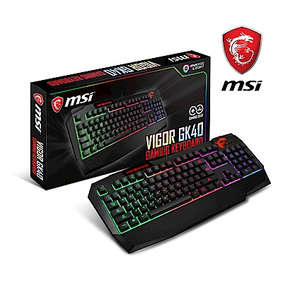 MSI微星 Vigor GK40 Combo電競鍵盤滑鼠組