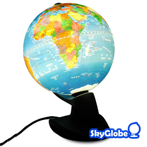 SkyGlobe 12吋衛星原貌自轉立體地球儀