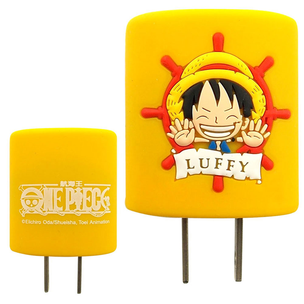 ONE PIECE 航海王造型充電轉接插頭 USB轉接頭 product image 1