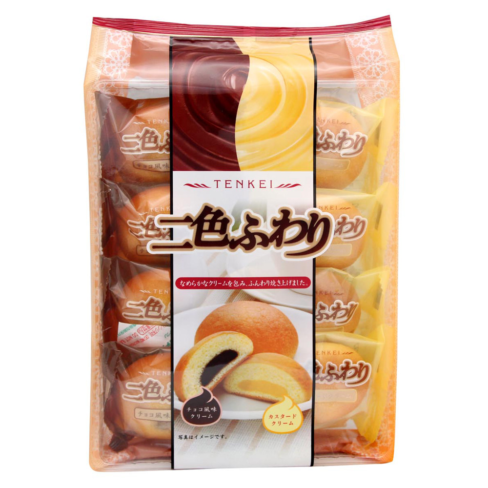 !天惠製果 二色饅頭(180g)