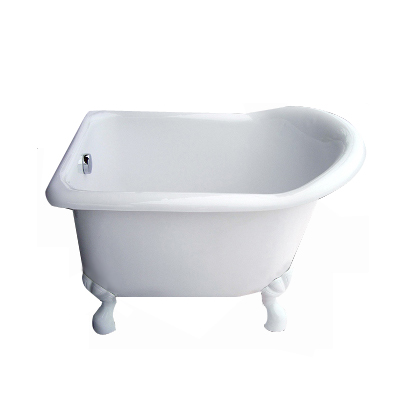 【I-Bath Tub精品浴缸】伊莉莎白-典雅白(100cm)