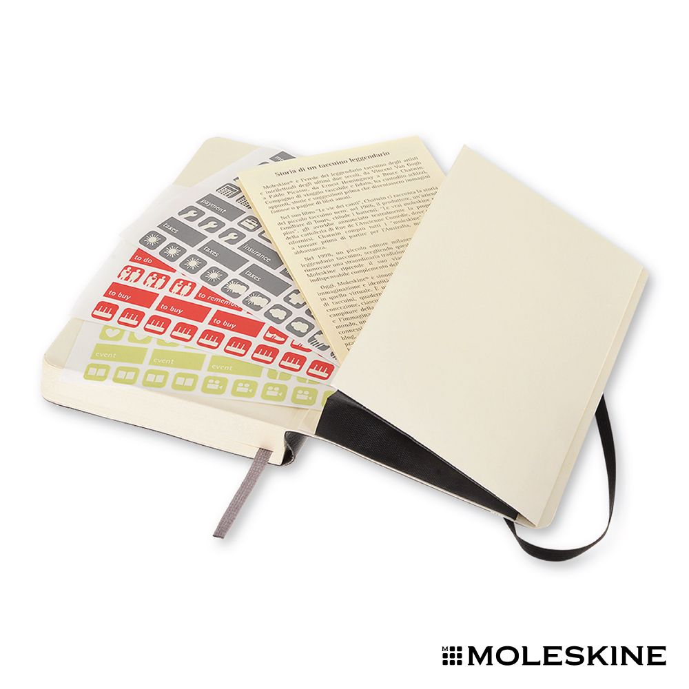 MOLESKINE diaries 2016日記本12M (軟殼/P), 紙製品/筆記本