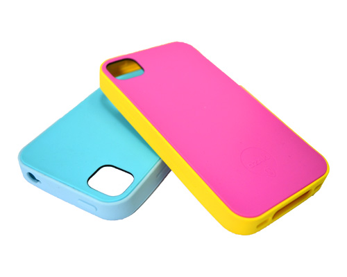 Ozaki iPhone 4 / 4SiCoat Sillicone+ 雙色矽膠保護套