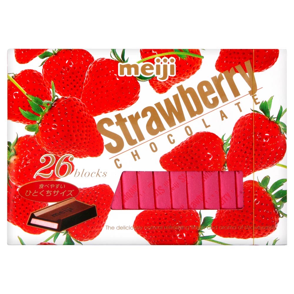 明治 盒裝草莓巧克力(120g)