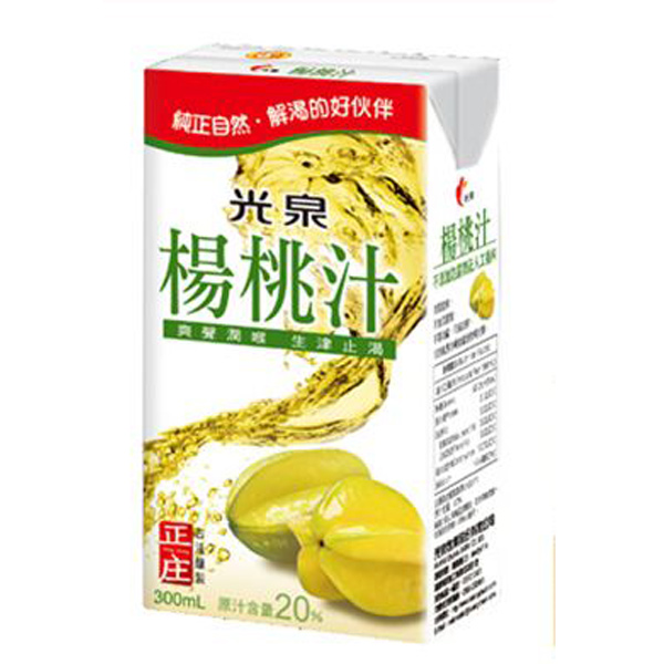光泉楊桃汁300ml (6入)