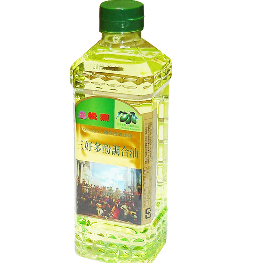 松鼎 多酚調合油5瓶(600ml/瓶)