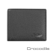 Crocodile 經典系列荔紋軟皮縫線短夾 0103-7403-01 product thumbnail 1