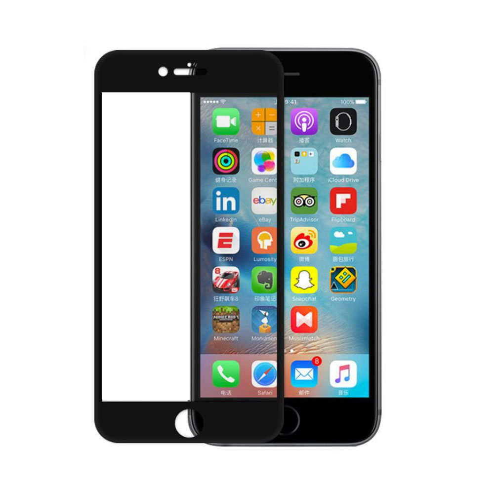 防摔專家  iPhone7 Plus 5.5吋 2.5D曲面滿版鋼化玻璃貼-急速配