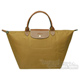 LONGCHAMP 短把尼龍水餃包(中-駱駝色) product thumbnail 1