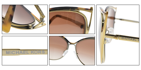 MICHAEL KORS太陽眼鏡 歐美貓眼款/銅-漸層棕#MK1020 116313
