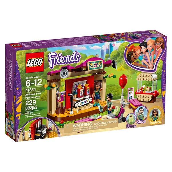 LEGO樂高 Friends系列 41334 安德里亞的公園演出