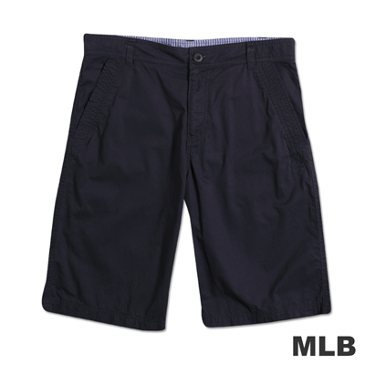 MLB-紐約洋基隊電繡休閒短褲-深藍(男)