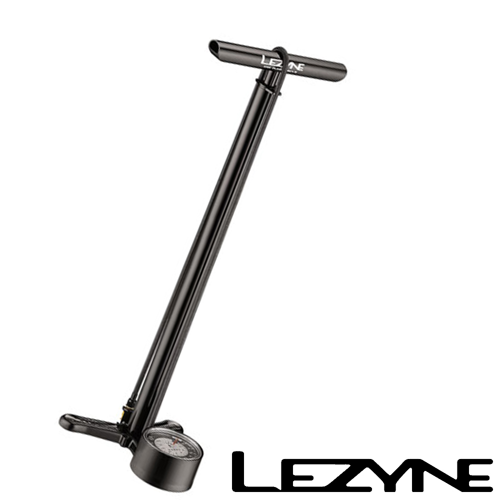 LEZYNE CNC FLOOR DRIVE直立式打氣筒(黑)