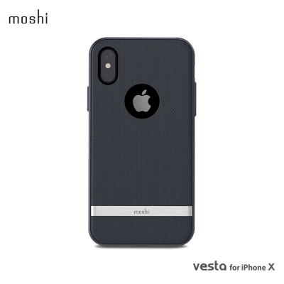 Moshi Vesta for iPhone XS/X 高機能布面保護背殼