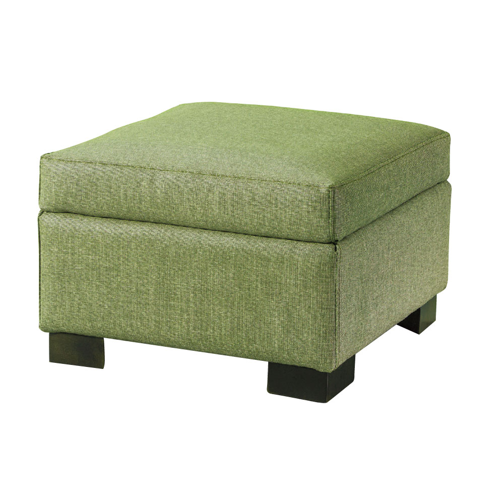 品家居 奧斯頓耐磨皮革沙發椅凳(三色可選)-50x50x40cm免組
