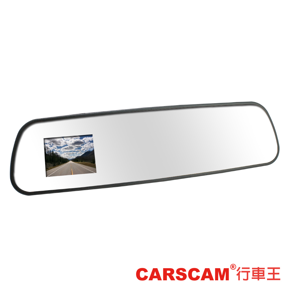 CARSCAM行車王 RS071 極薄美形高畫質後視鏡行車紀錄器