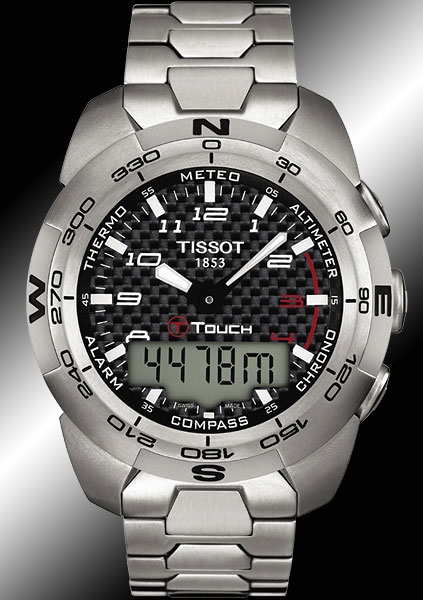 TISSOT T-TOUCH Expert 鈦合金多功能錶(鍊帶)