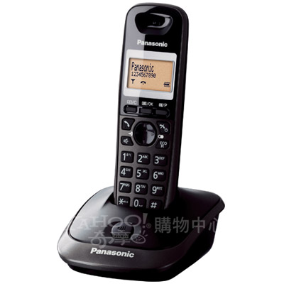 Panasonic 國際牌 ECO DECT數位節能無線電話 KX-TG2511(鈦金黑)