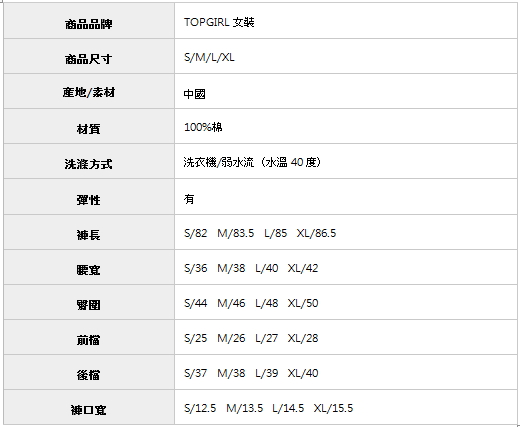 【TOP GIRL】舒適休閒剪接針織七分褲-卡其