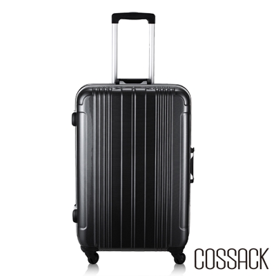 Cossack - PRACTICAL 1實質 - 22吋PC鋁框行李箱(碳灰)