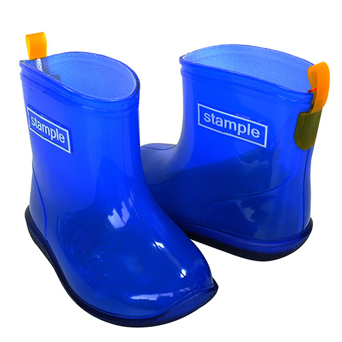 Stample日本製兒童果凍雨鞋(寶藍)
