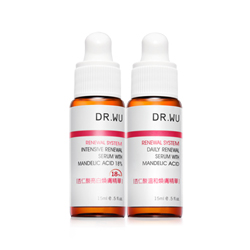 DR.WU杏仁酸18%15ML送溫和煥膚精華15ML