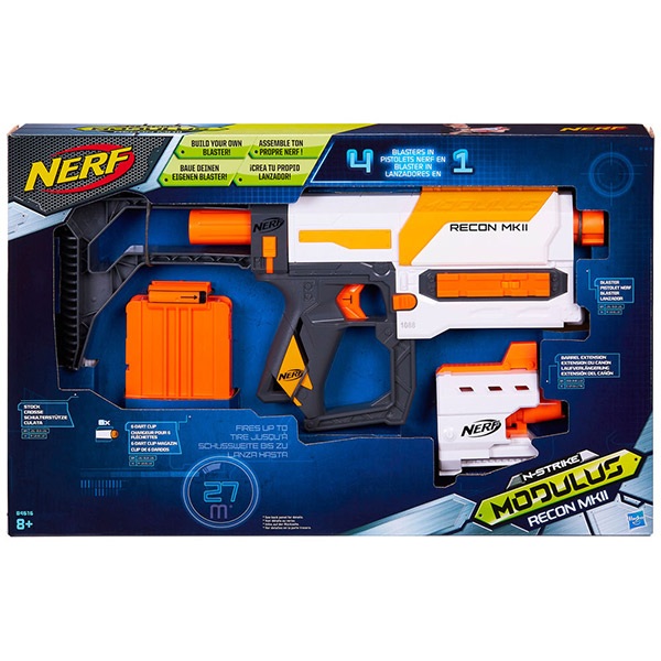 孩之寶Hasbro NERF系列 兒童射擊玩具 2016自由模組 MK11偵查衝鋒槍