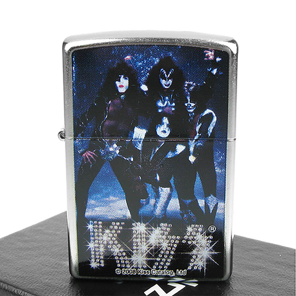 【ZIPPO】美系~Kiss 重金屬搖滾樂團主題打火機