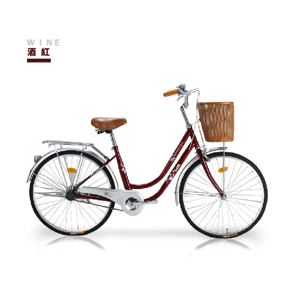 SPORTONE U1 24吋單速櫻花淑女車 product image 1