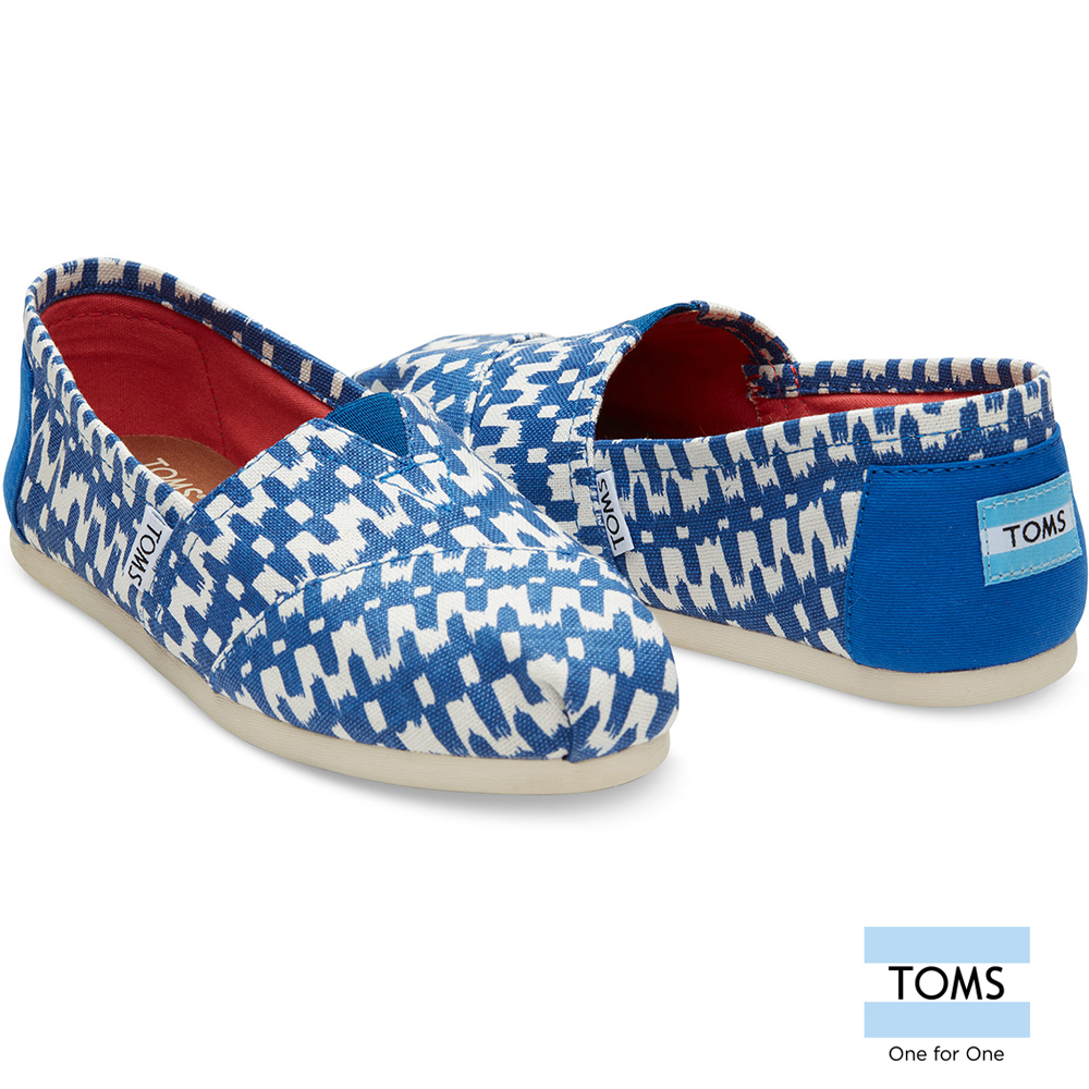 TOMS 土耳其海洋織染懶人鞋-女款