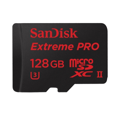 SanDisk Extreme PRO microSDXC UHS-II 記憶卡128GB