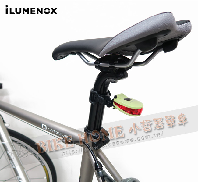 【iLUMENOX】台灣製超亮鱷魚LED警示尾燈-綠