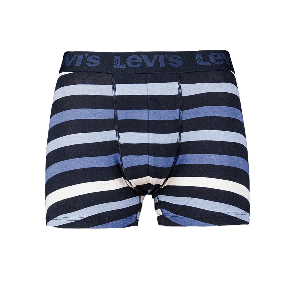 Levis 藏藍色粗條紋四角褲