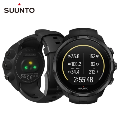 SUUNTO SpartanSportWristHR彩色觸控腕式心率GPS腕錶-經典黑